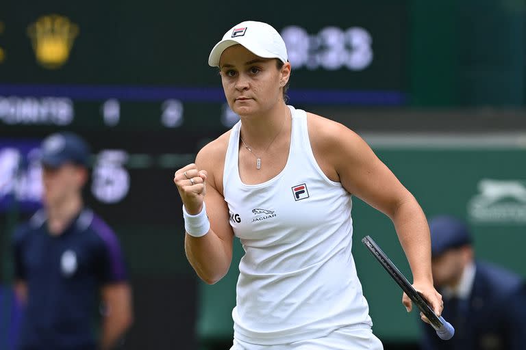 Ash Barty, la primera australiana en 41 años en la final de Wimbledon