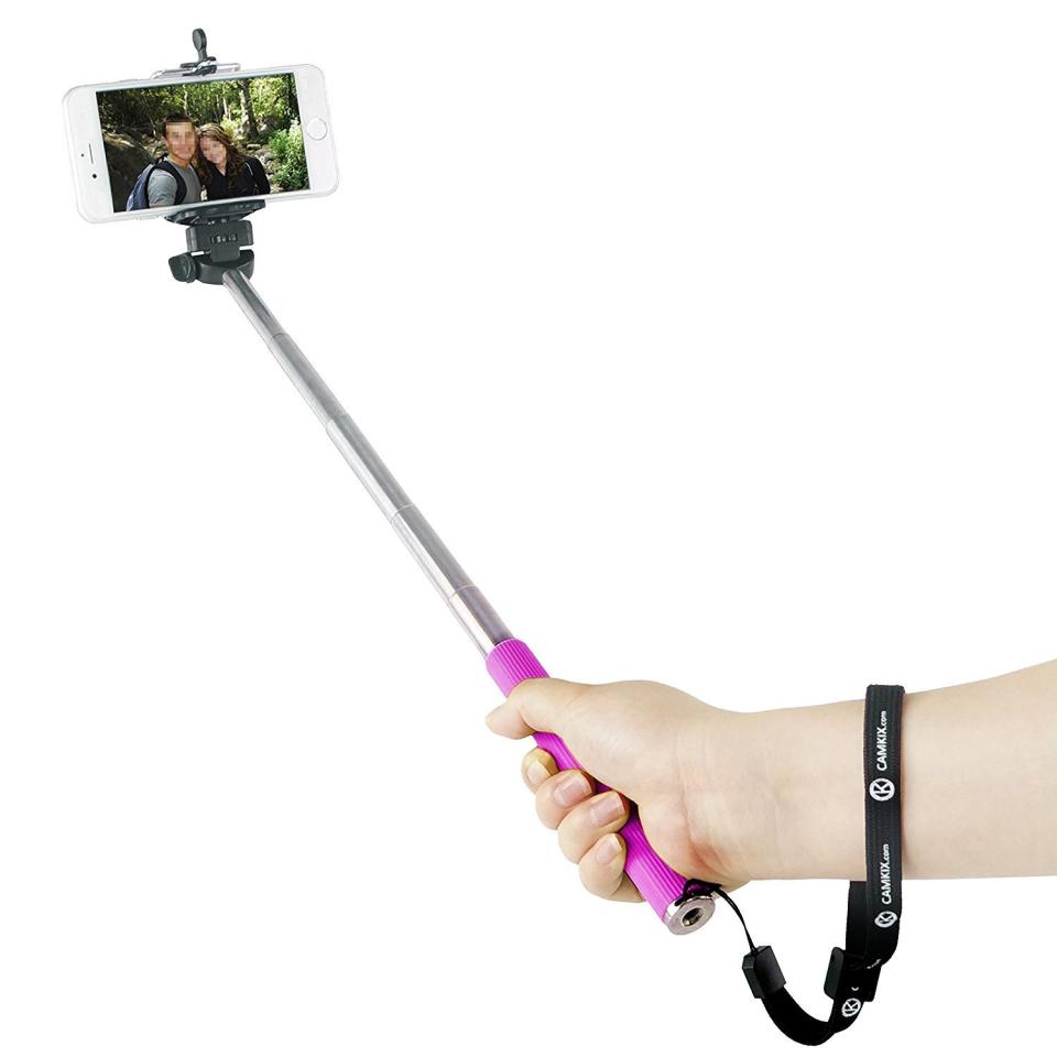For the honeymoon and beyond, there will be plenty of times when this <a href="https://www.amazon.com/Selfie-Stick-Smartphones-Universal-Adjustable/dp/B00LVOOU9Q" target="_blank">less than $10 selfie stick</a> will come in handy.