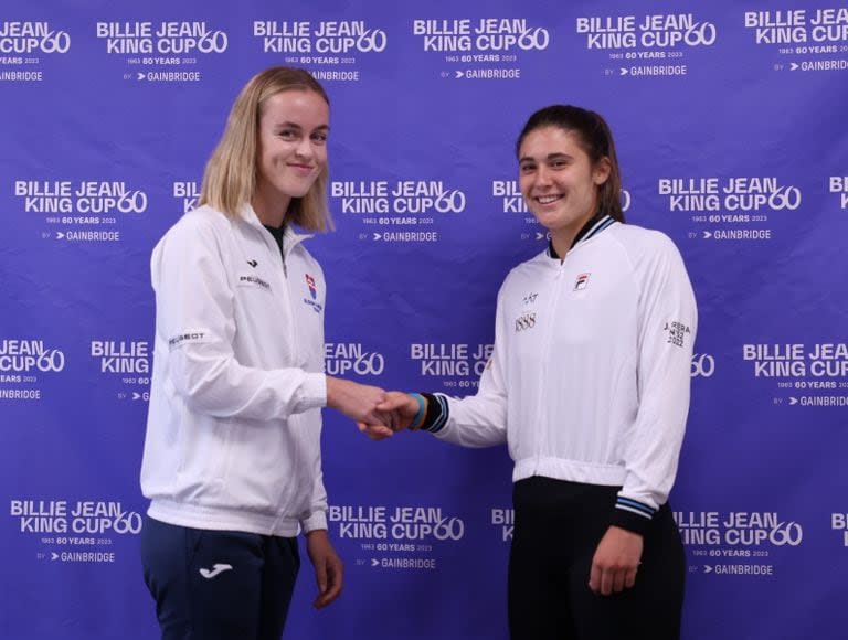 Anna Schmiedlova y Julia Riera abrirán la serie de (ex) Fed Cup entre la Argentina y Eslovaquia, en Bratislava