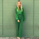 <p>Gwyneth worked an all-green look to perfection – even matching herself to ensemble to the background. <i>[Photo: Instagram/gwynethpaltrow]</i> </p>