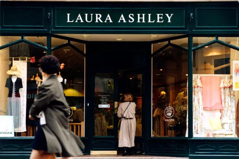 Iconic fashion and homeware brand Laura Ashley is making a triumphant return to the UK high street -Credit:Mirrorpix