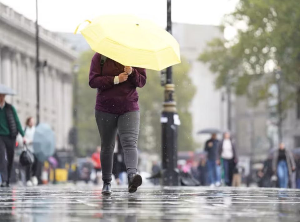 Für Mittwoch (PA) gilt eine gelbe Wetterwarnung