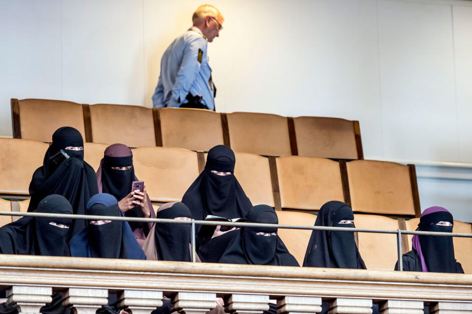 The government said the law is not aimed at any religions, as it bans all garments which cover the face. Photo: AAP