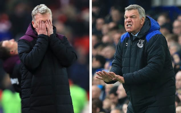 David Moyes and Sam Allardyce have both lost their jobs this week - pa