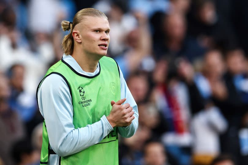 Erling Haaland of Manchester City