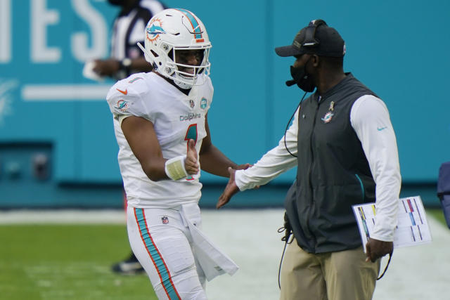 In Returns of Tua Tagovailoa and Brian Flores, Dolphins' Troubles