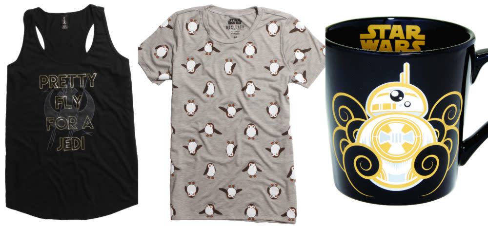 BoxLunch’s latest “Star Wars” collection is here, and oh my Porg