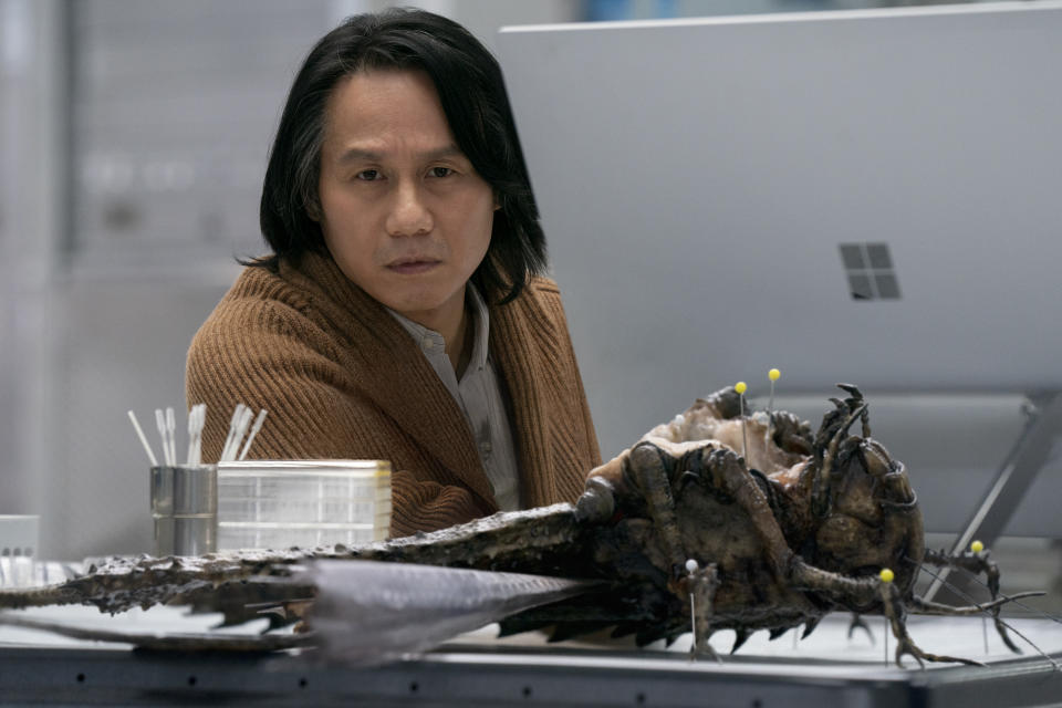 BD Wong as Dr. Henry Wu in Jurassic World Dominion