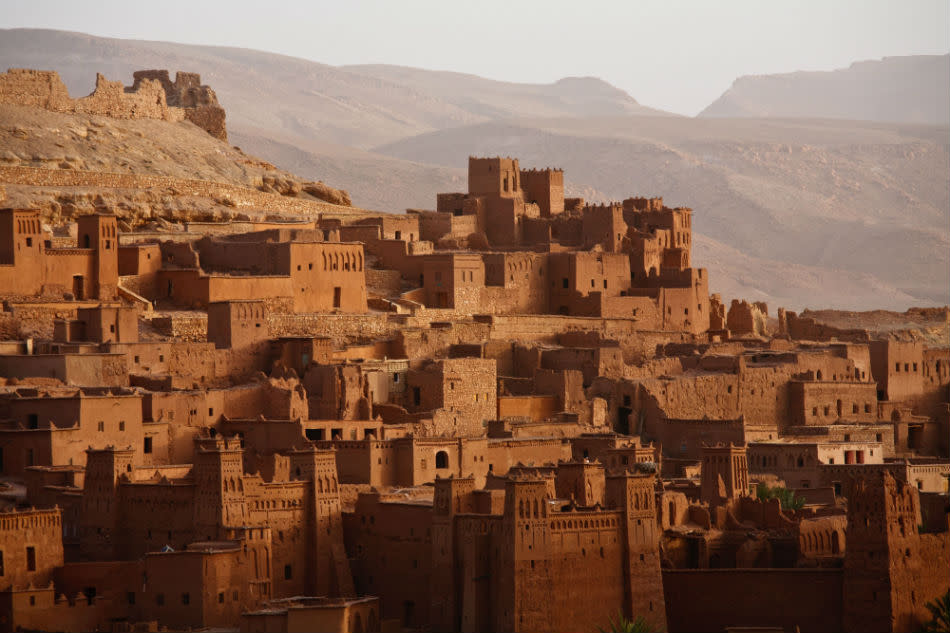 Morocco is ancient and has a mystical charm about it with camels and souqs lending an ageless spirit to the land. Check out Ait Benhaddou in Morocco.