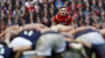 Britain Rugby Union - Scotland v Wales - Six Nations Championship - BT Murrayfield Stadium, Edinburgh - 25/2/17 Wales' George North looks on during a scrum Action Images via Reuters / Lee Smith Livepic