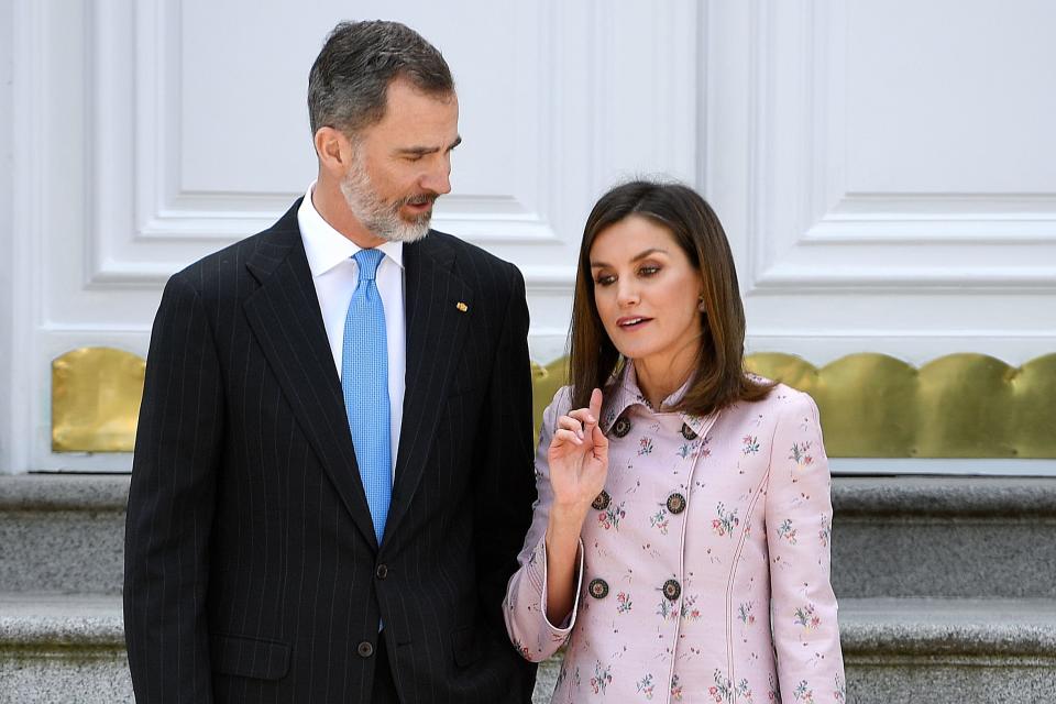 Letizia y el Rey Felipe