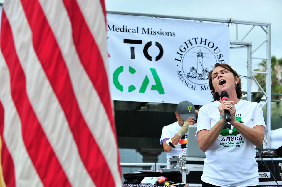 SANTA MONICA, CA - MAY 16: Former Miss America Leanza Cornett attends the 7th Annual Walk To Africa Hosted By Dr. Bob Hamilton For Medical Missions To Africa on May 16, 2015 in Santa Monica, California. (Photo by Jerod Harris/Getty Images)