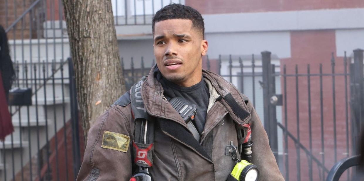 rome flynn as gibson, chicago fire season 12