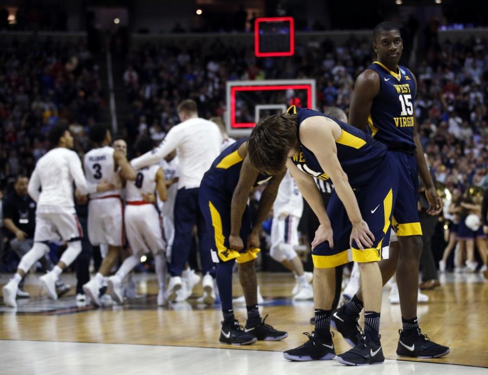 Nigel Williams’ Goss defense against Jevon Carter propelled Gonzaga to the Elite Eight. (AP)