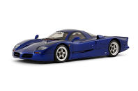 <p>In order to use the R390 in the GT1 class of international racing, Nissan had to build at least one road-legal version. Following the rules to the letter, it produced exactly one and held on to it, denying buyers the opportunity of owning what would have been a magnificent supercar.</p><p>Other than the absence of a rear wing, it was essentially the same as all the race cars. Nissan vaguely quotes a power output of ‘<strong>over 350PS</strong>’ and ‘<strong>over 490Nm</strong>’ of torque, which might or might not mean that its <strong>3.5-litre V8</strong> engine had been substantially detuned. The R390 was designed by <strong>Ian Callum</strong> at TWR.</p>