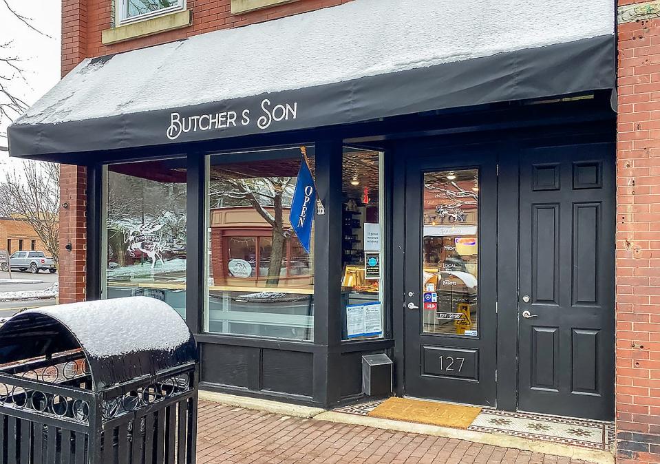 Butcher's Son, a local farm-to-customer butcher shop, is open for business in Corning's Gaffer District.