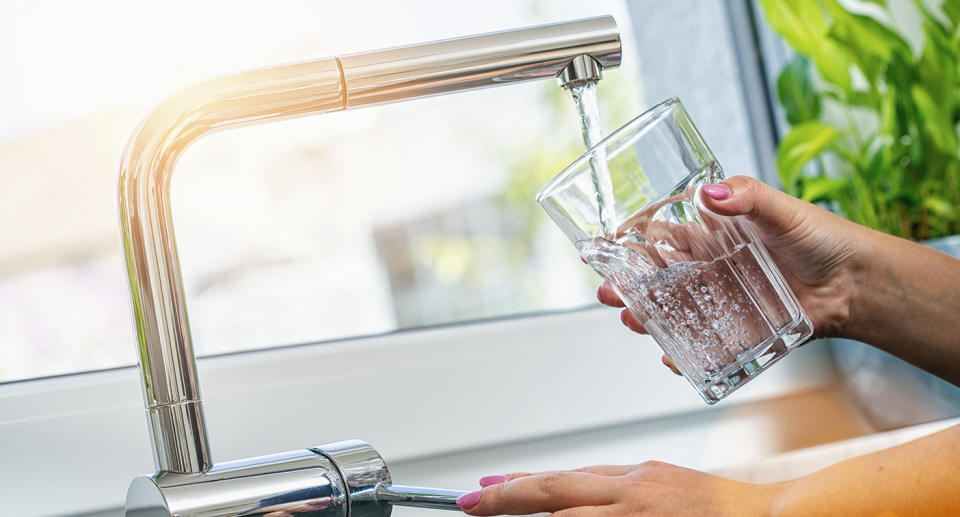 Amazon is selling an adapter to turn your kitchen tap into a swivel tap. (Tap not pictured) (Getty Images)