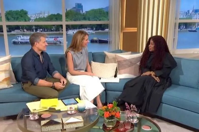 Chaka Khan this morning