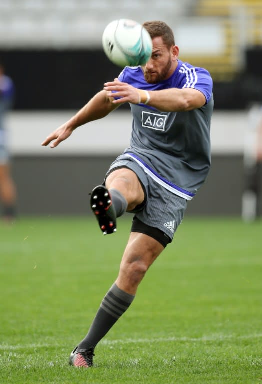 Aaron Cruden (pictured) was the understudy to Dan Carter for several seasons before taking over as the All Blacks' first choice fly-half this year when Carter retired from international rugby