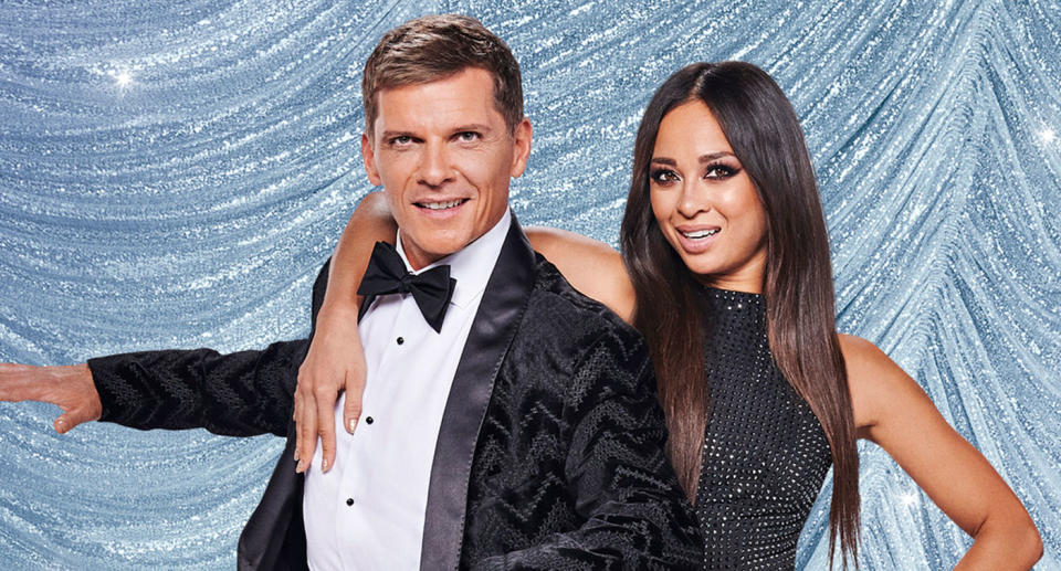 Nigel Harman and Katya Jones - Strictly Come Dancing 2023. (BBC)