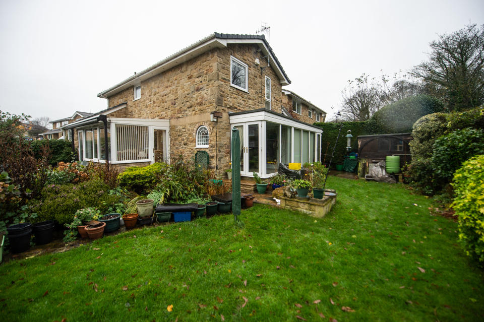 Sheila and Philip Herbert's three-bed detached home is in Tier Two, their back garden and lawn is in Tier Three ()