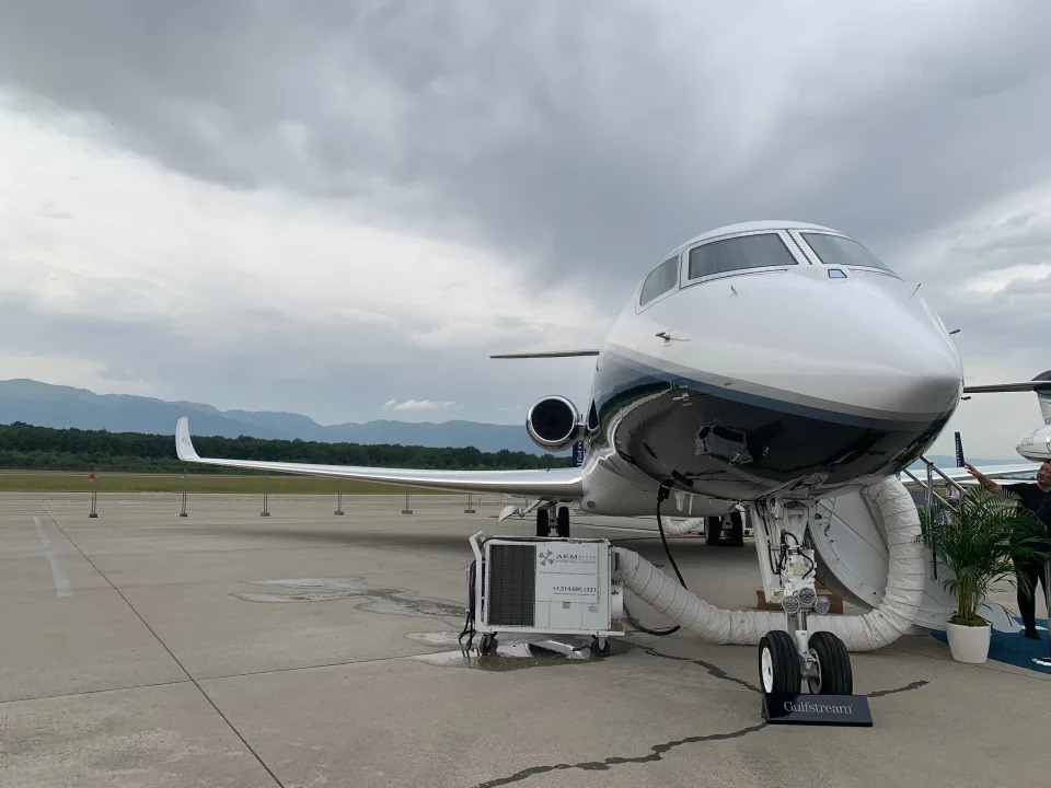 The Gulfstream G700.