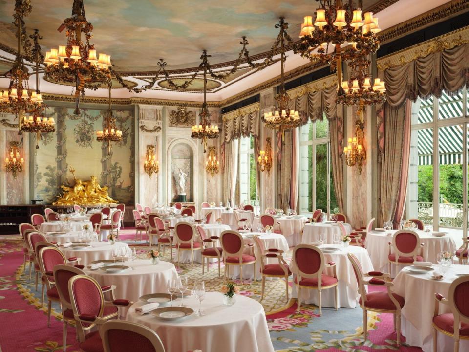 OTT romantic restaurant at The Ritz