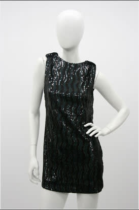 Whitney Eve Sequin Dress in Black - $450.00