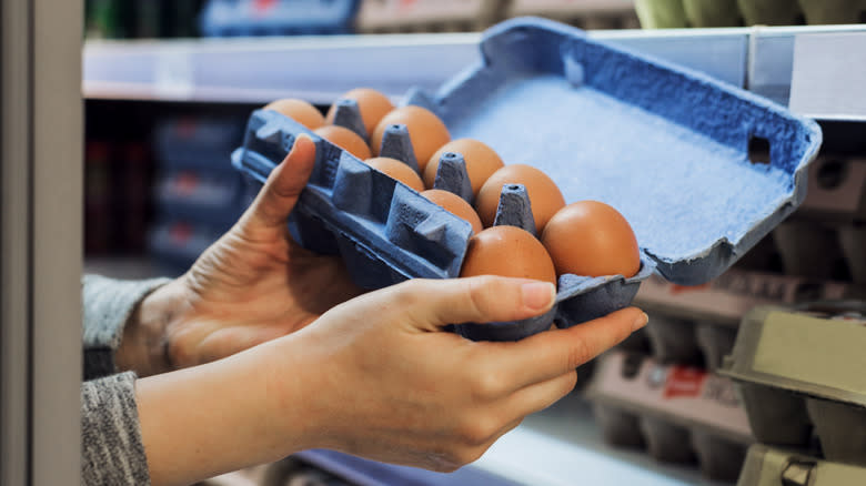 grocery store eggs