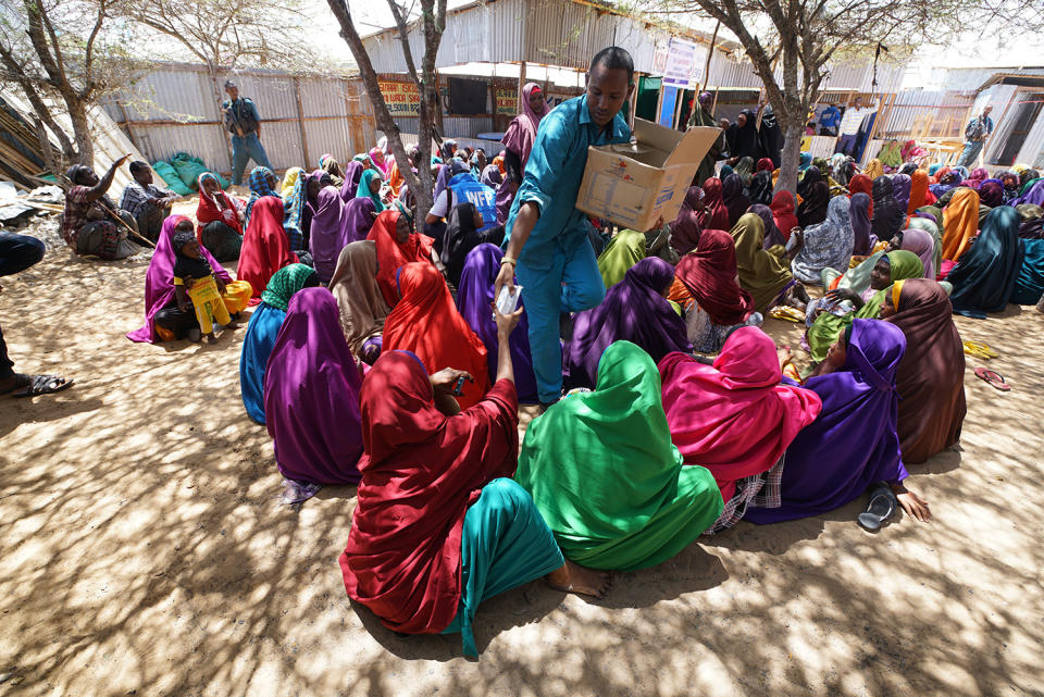 United Nations relief efforts in Somalia