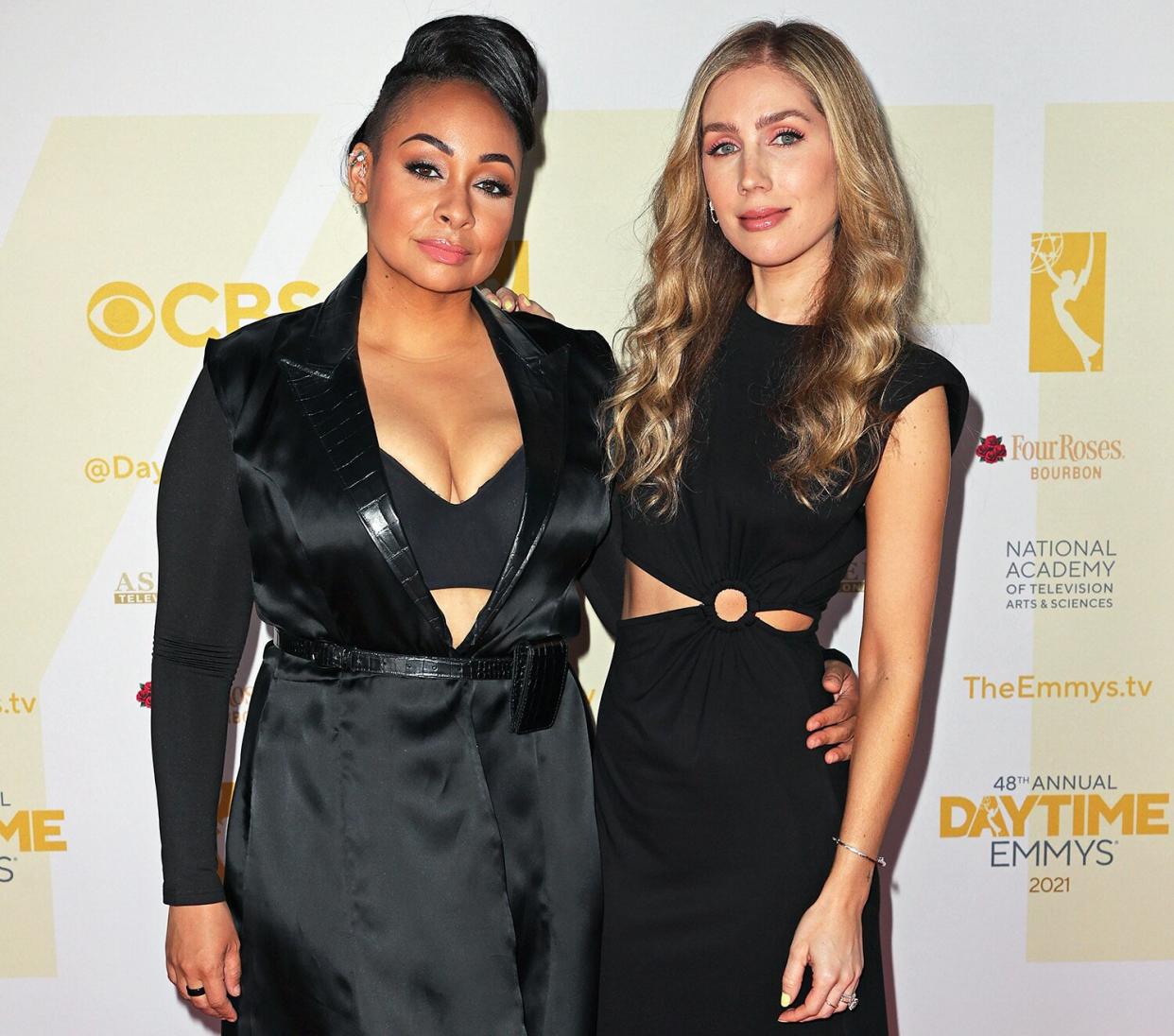 Raven-Symoné and Wife Miranda Pearman-Maday Hit the Red Carpet at Daytime Emmy Children's Awards