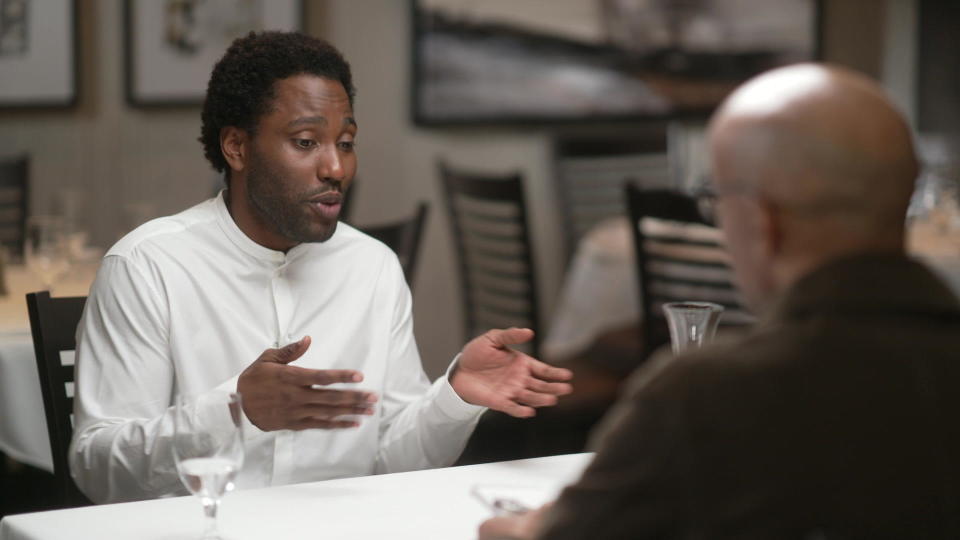 Actor John David Washington, now making his Broadway debut in a revival of August Wilson's 