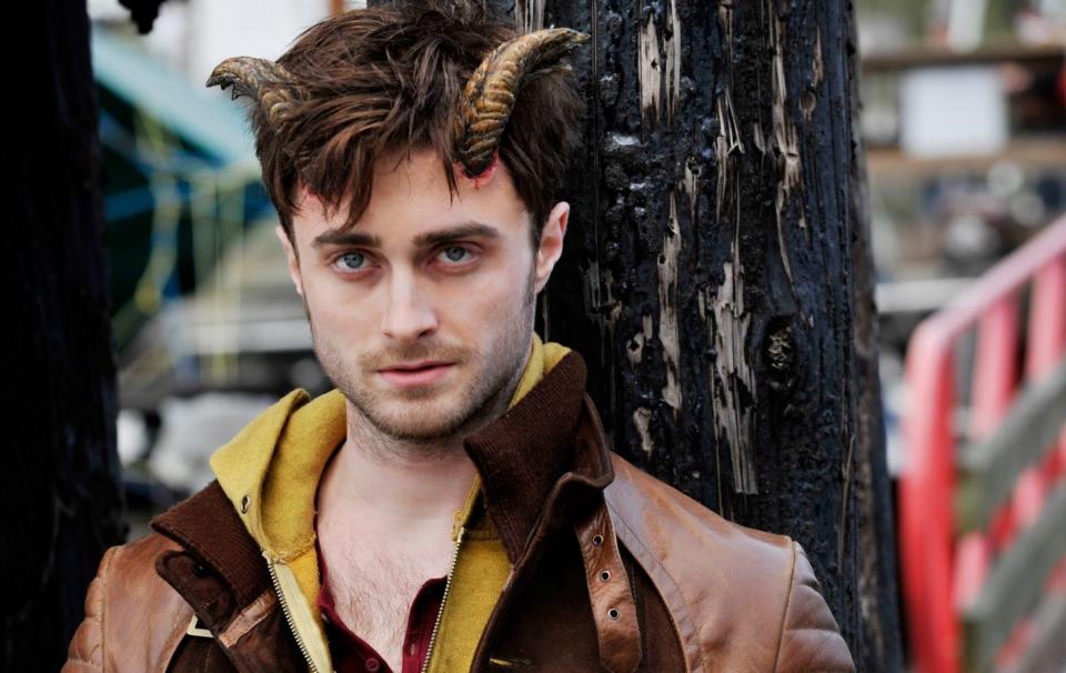 Daniel Radcliffe in horns