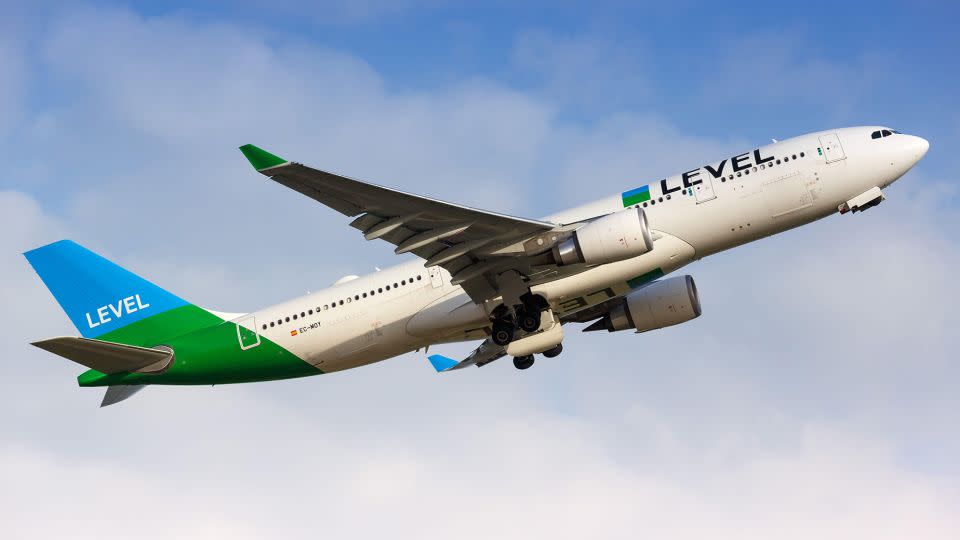 LEVEL flies Airbus A330s with a home base in Barcelona. - Markus Mainka/Alamy Stock Photo