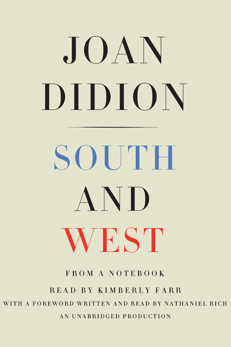 'South and West' by Joan Didion