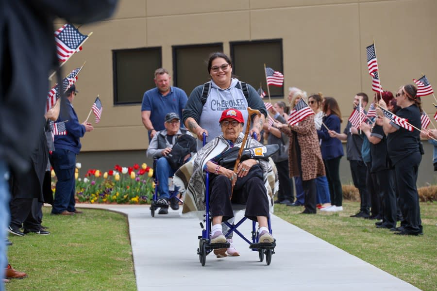 Warrior Flight 2 Veterans of the Cherokee Nation, Image courtesy The Cherokee Nation