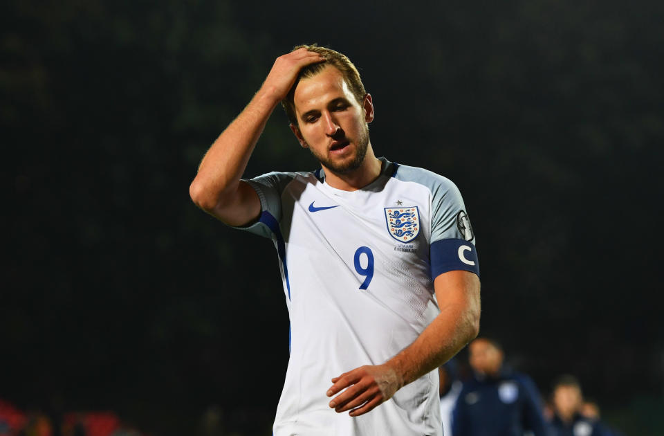 Harry Kane tries to put into perspective just how much better than the rest of the England team he is
