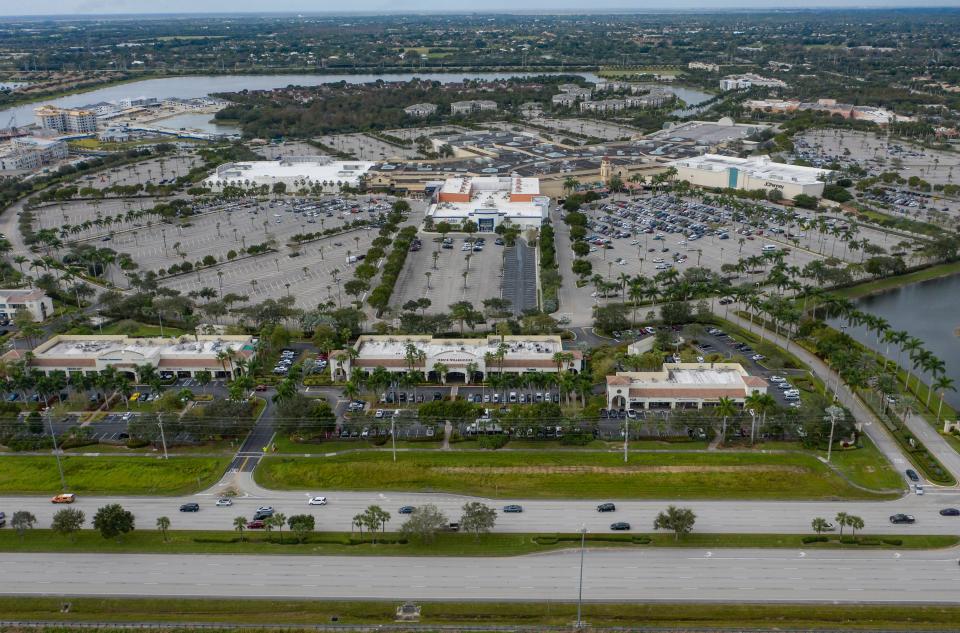 The  Mall at Wellington Green on December 4, 2020 in Wellington Florida.