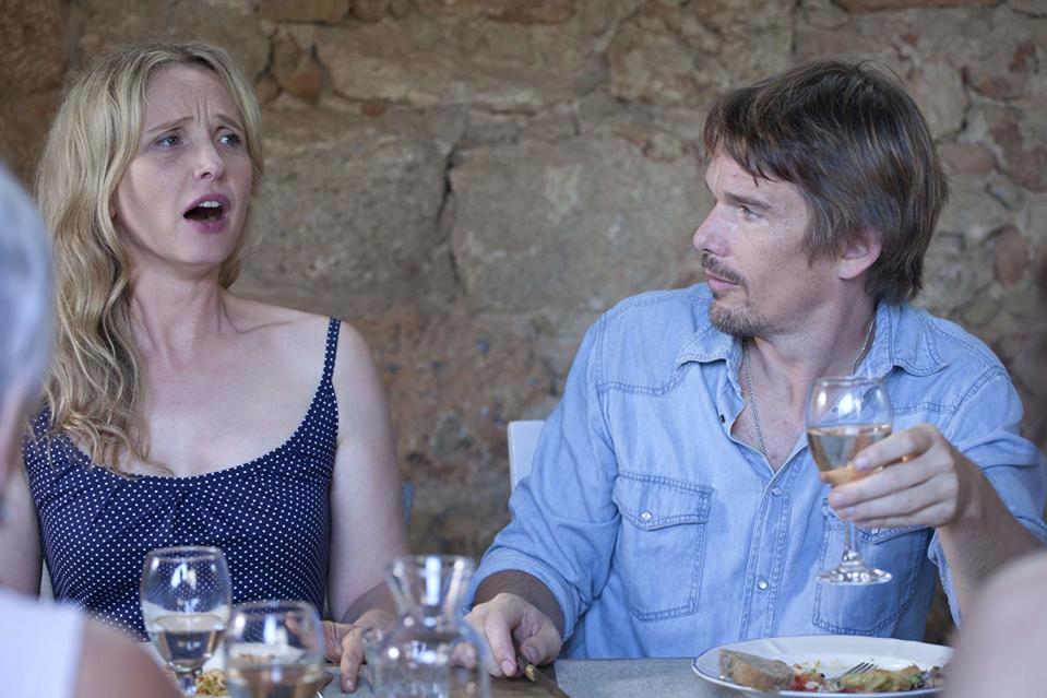 Julie Delpy and Ethan Hawke in Before Midnight