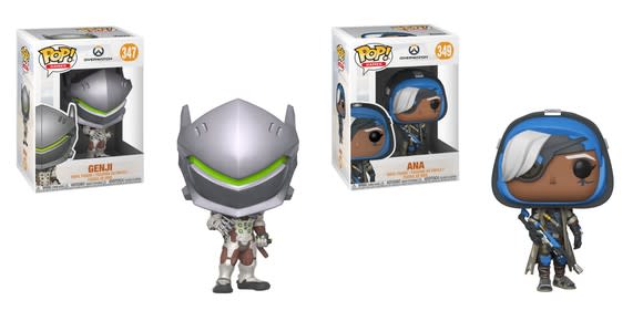 Funko's Overwatch Pop! figures.