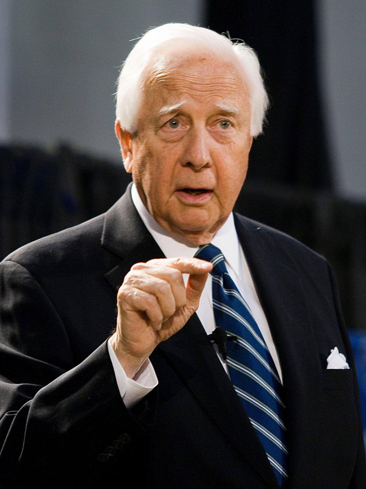 Writer and historian David McCullough died Sunday in Hingham.