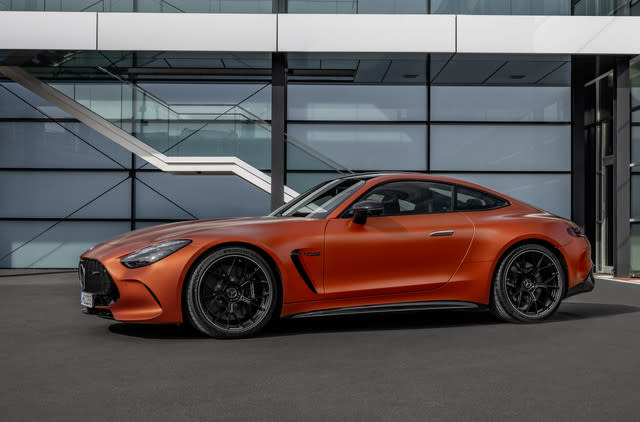 Clocking 0-62mph in just 2.8 seconds, it outpaces all previous AMG models and rivals some of the quickest cars on the market. Its top speed of 198mph edges past its convertible counterpart.