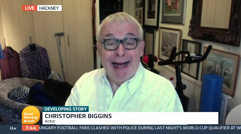 TV personality Christopher Biggins appeared on Good Morning Britain and shared his opinions on the news that DC Comics had made a new iteration of Superman bisexual.