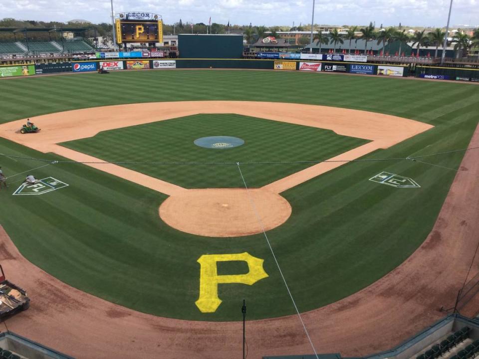 Pittsburgh Pirates’ Spring Training will begin at LECOM Park in Bradenton this month.