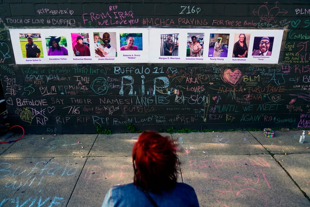 APTOPIX Buffalo Supermarket Shooting (Copyright 2022 The Associated Press. All rights reserved.)