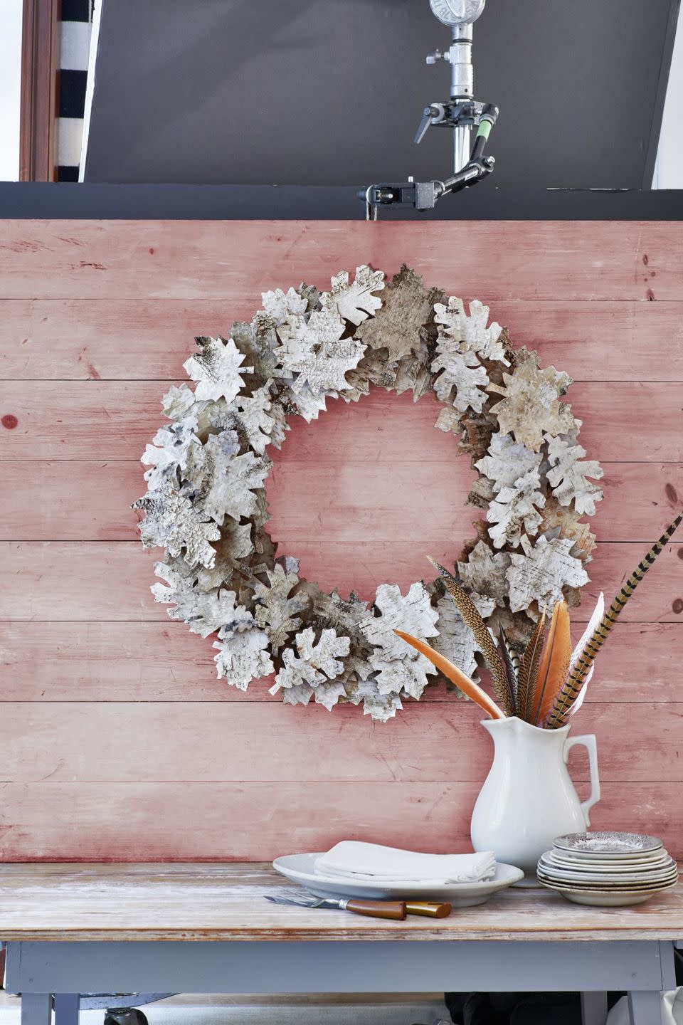 Birch Leaf Wreath