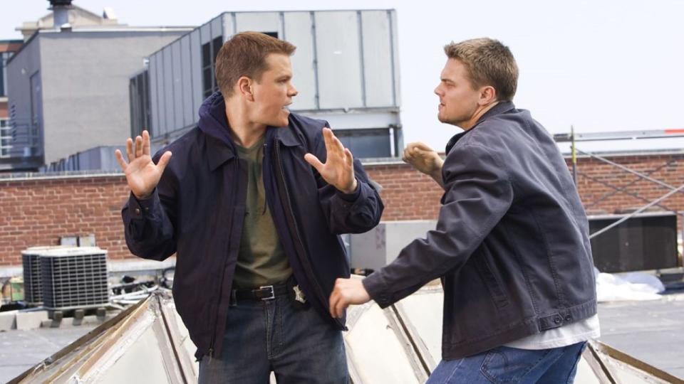 The Departed Matt Damon Leonardo DiCaprio