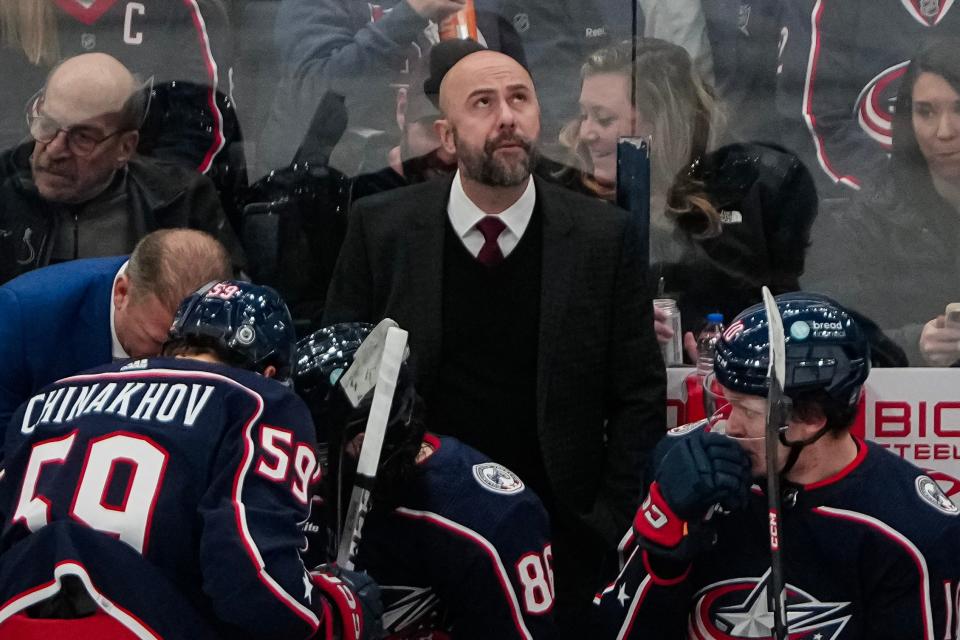 Pascal Vincent's Blue Jackets are in last place in the Metro Division, last in the East and have the fourth-worst winning percentage (.420) in the league.