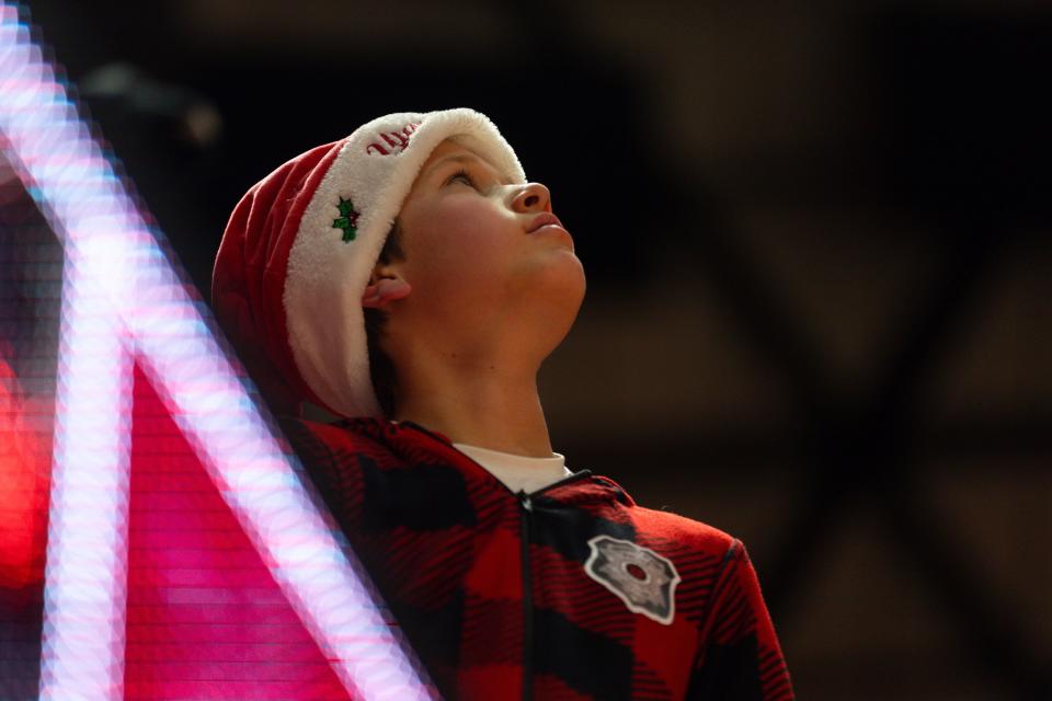 Utah Utes fans watch during the men’s college basketball game between the University of Utah and Bellarmine University at the Jon M. Huntsman Center in Salt Lake City on Wednesday, Dec. 20, 2023. | Megan Nielsen, Deseret News