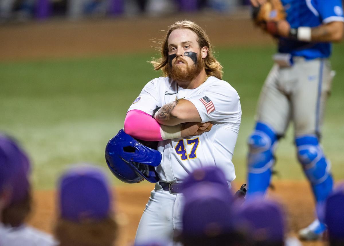 LSU slugger 'Tommy Tanks' White: Coming soon to a bleacher near you